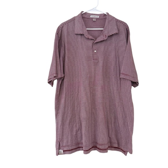 Peter Millar Other - Peter Millar Polo Striped Golf Shirt Top Tee Short Sleeve Cotton XXL